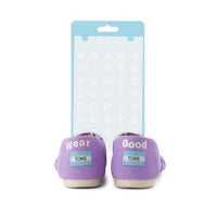 TOMS Shoe Tattoos 4 Pack White letters - imageAlts.alt