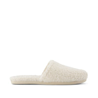 Alpargata Mule Plush Faux Shearling Natural - Side View