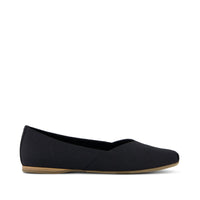 Gemma Flat Black Heavy Canvas - Side View